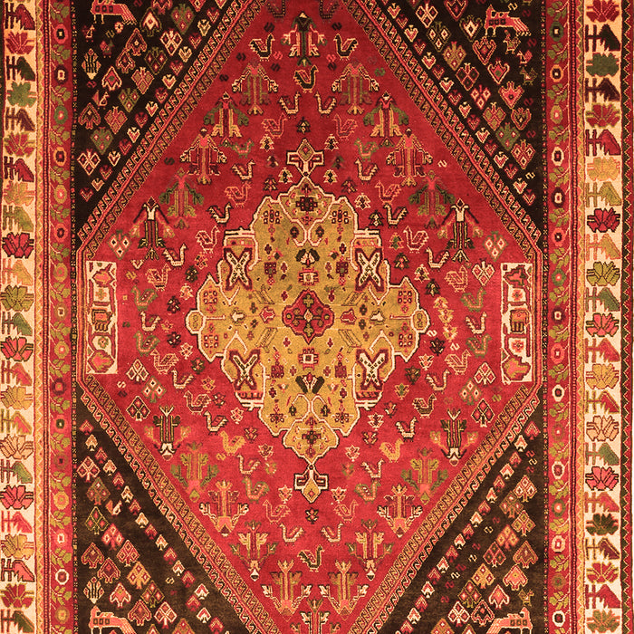 Persian Orange Traditional Rug, tr881org