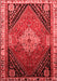 Persian Red Traditional Area Rugs