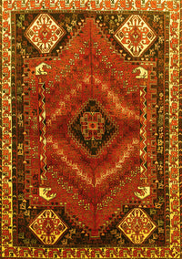 Persian Yellow Traditional Rug, tr882yw