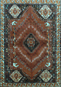 Persian Light Blue Traditional Rug, tr882lblu