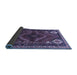 Sideview of Persian Blue Traditional Rug, tr882blu