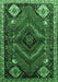 Persian Emerald Green Traditional Rug, tr882emgrn
