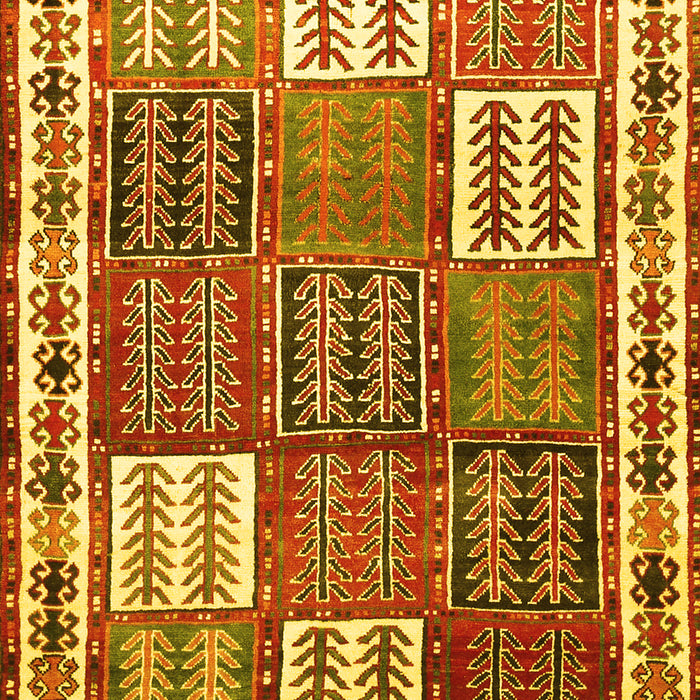 Persian Yellow Traditional Rug, tr883yw