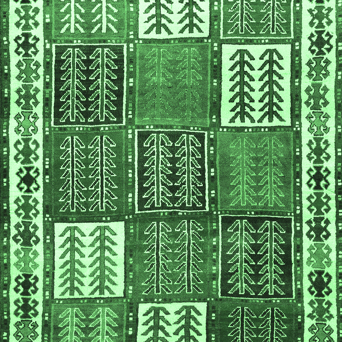 Persian Emerald Green Traditional Rug, tr883emgrn