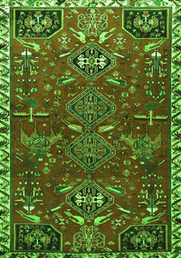 Persian Green Traditional Rug, tr884grn