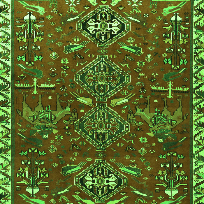 Persian Green Traditional Rug, tr884grn