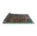 Sideview of Persian Light Blue Traditional Rug, tr884lblu