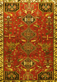 Persian Yellow Traditional Rug, tr884yw