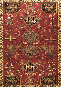 Persian Brown Traditional Rug, tr884brn
