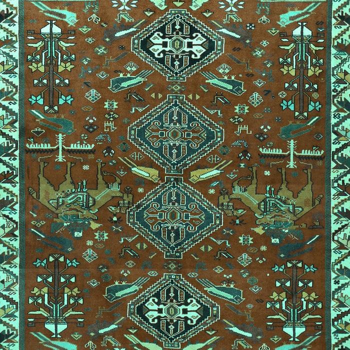 Persian Turquoise Traditional Rug, tr884turq