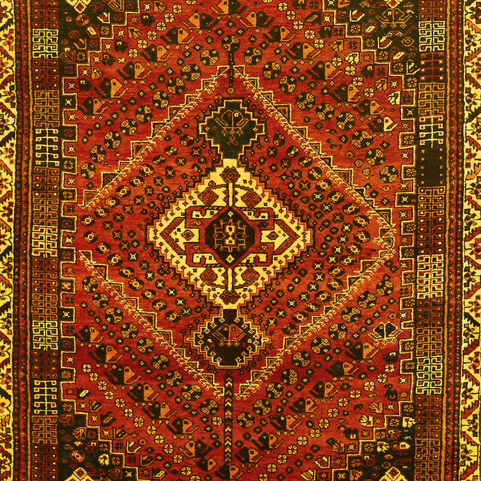 Persian Yellow Traditional Rug, tr885yw