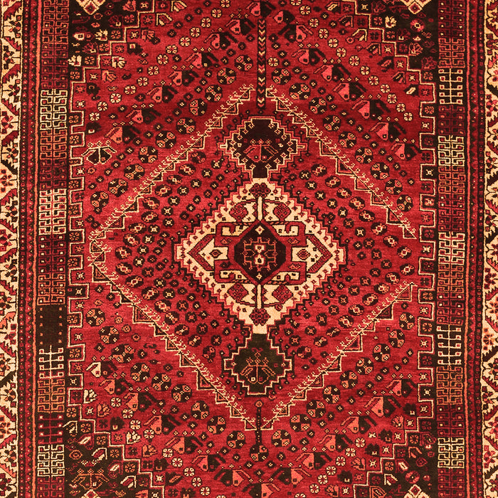 Persian Orange Traditional Rug, tr885org