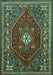 Persian Turquoise Traditional Rug, tr886turq