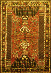 Persian Yellow Traditional Rug, tr887yw