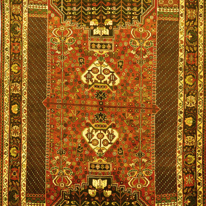 Persian Yellow Traditional Rug, tr887yw