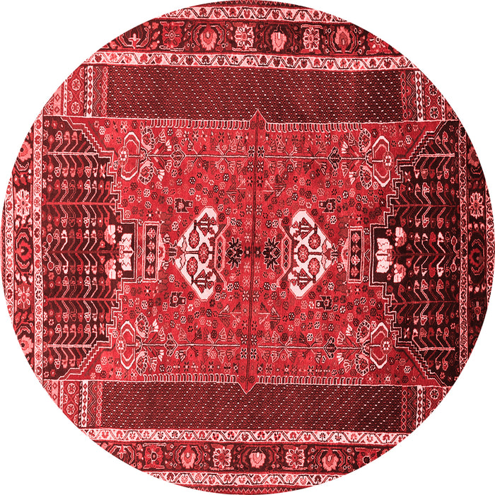 Machine Washable Persian Red Traditional Rug, wshtr887red