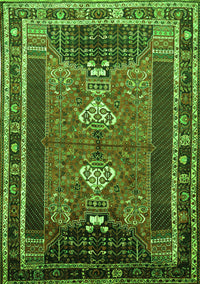 Persian Green Traditional Rug, tr887grn