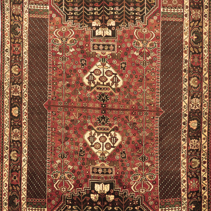 Persian Brown Traditional Rug, tr887brn