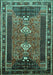 Persian Turquoise Traditional Rug, tr887turq