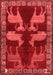 Persian Red Traditional Area Rugs