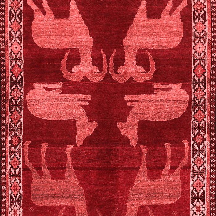 Persian Red Traditional Area Rugs