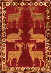 Persian Orange Traditional Rug, tr888org