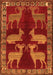 Persian Orange Traditional Rug, tr888org
