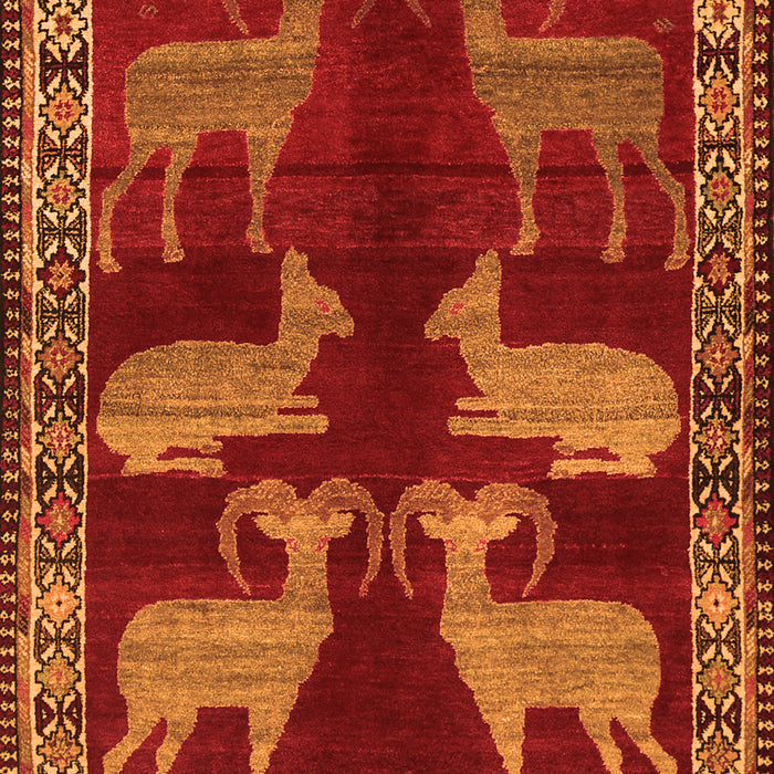 Persian Orange Traditional Rug, tr888org