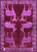 Persian Purple Traditional Rug, tr888pur