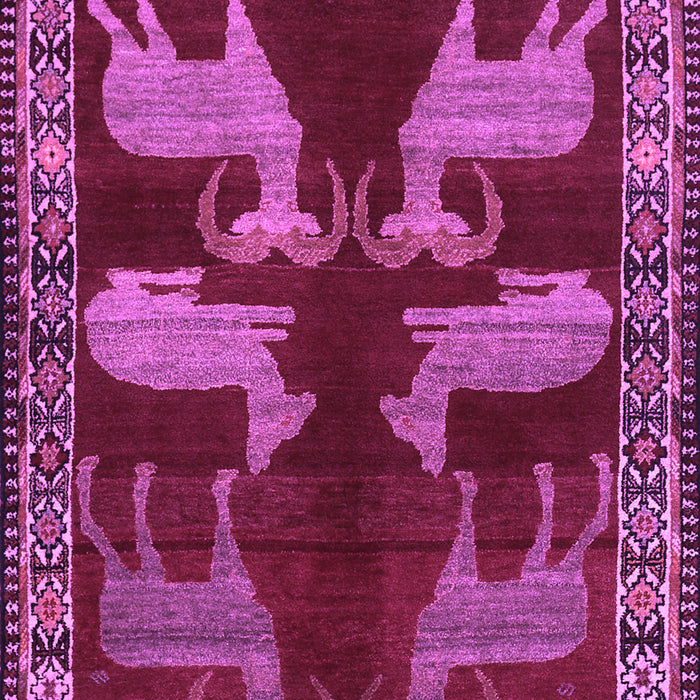 Persian Purple Traditional Rug, tr888pur
