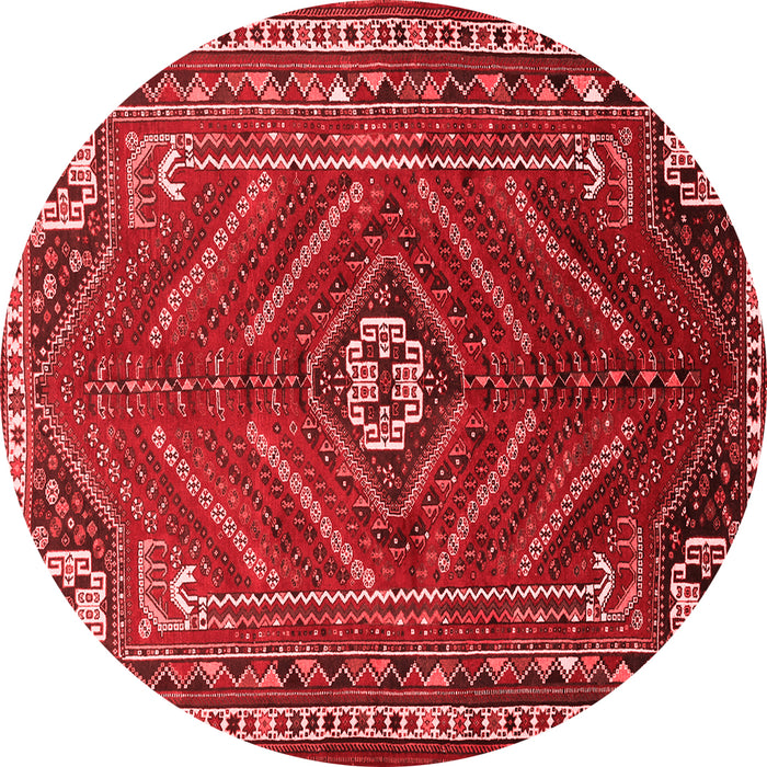 Machine Washable Persian Red Traditional Rug, wshtr889red