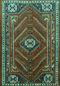 Persian Turquoise Traditional Rug, tr889turq