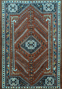 Persian Light Blue Traditional Rug, tr889lblu