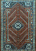 Persian Light Blue Traditional Rug, tr889lblu