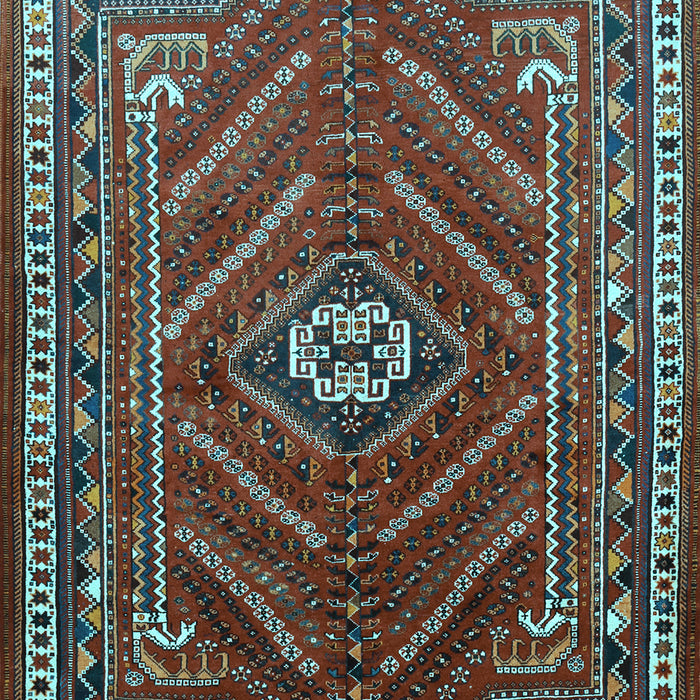 Persian Light Blue Traditional Rug, tr889lblu