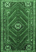 Persian Emerald Green Traditional Rug, tr889emgrn