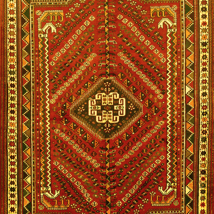 Persian Yellow Traditional Rug, tr889yw