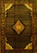 Medallion Yellow Traditional Rug, tr88yw