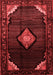 Medallion Red Traditional Area Rugs