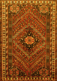 Persian Yellow Traditional Rug, tr890yw