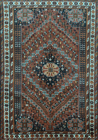 Persian Light Blue Traditional Rug, tr890lblu