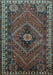 Persian Light Blue Traditional Rug, tr890lblu