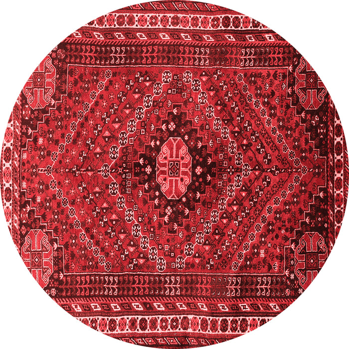 Machine Washable Persian Red Traditional Rug, wshtr890red