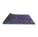 Sideview of Persian Blue Traditional Rug, tr891blu