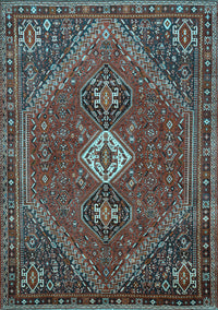 Persian Light Blue Traditional Rug, tr892lblu