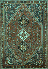 Persian Turquoise Traditional Rug, tr892turq