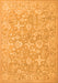 Oriental Orange Traditional Rug, tr893org