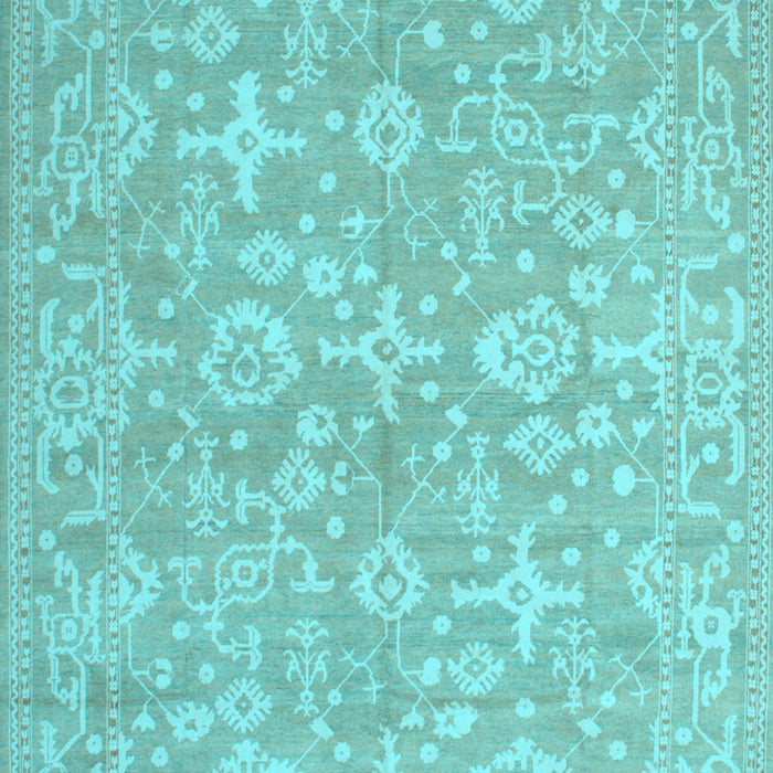 Oriental Light Blue Traditional Rug, tr893lblu