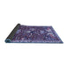 Sideview of Animal Blue Traditional Rug, tr894blu