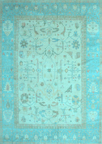 Persian Light Blue Traditional Rug, tr895lblu